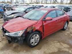 Salvage cars for sale from Copart Bridgeton, MO: 2020 Hyundai Elantra SEL