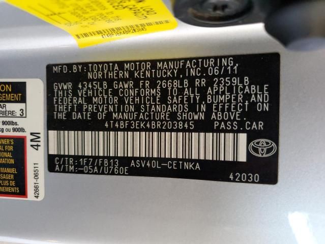 2011 Toyota Camry Base