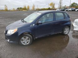 Salvage cars for sale from Copart Montreal Est, QC: 2010 Chevrolet Aveo LS