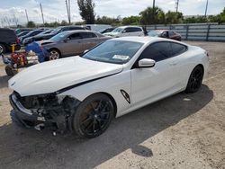 BMW 8 Series salvage cars for sale: 2020 BMW 840I