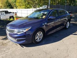 Salvage cars for sale from Copart Portland, OR: 2017 KIA Optima LX