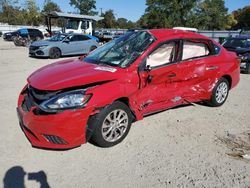 Salvage cars for sale at Hampton, VA auction: 2018 Nissan Sentra S