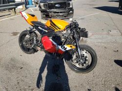 Salvage cars for sale from Copart Anthony, TX: 2008 Honda CBR600 RR