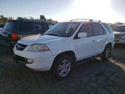 Salvage cars for sale at Martinez, CA auction: 2003 Acura MDX Touring