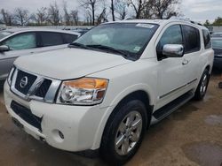 Salvage cars for sale from Copart Bridgeton, MO: 2011 Nissan Armada SV