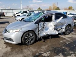 Salvage cars for sale at Littleton, CO auction: 2014 Honda Civic EX