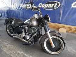 Salvage motorcycles for sale at Albuquerque, NM auction: 2015 Harley-Davidson Flstfb Fatboy LO