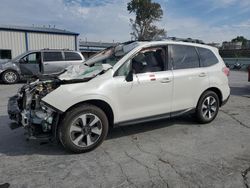 Salvage cars for sale from Copart Tulsa, OK: 2017 Subaru Forester 2.5I Limited