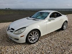 Salvage cars for sale at Temple, TX auction: 2007 Mercedes-Benz SLK 350