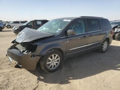 Salvage cars for sale from Copart Amarillo, TX: 2016 Chrysler Town & Country Touring