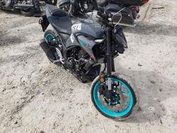 Salvage motorcycles for sale at Ellenwood, GA auction: 2023 Yamaha MT-03