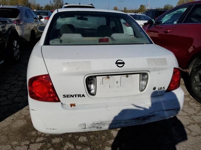 2006 Nissan Sentra 1.8