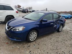 Salvage cars for sale at West Warren, MA auction: 2019 Nissan Sentra S