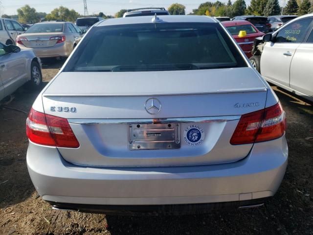 2012 Mercedes-Benz E 350 4matic