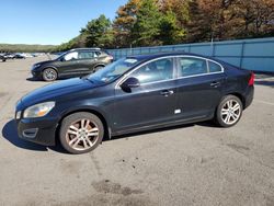 Salvage cars for sale from Copart Brookhaven, NY: 2012 Volvo S60 T5