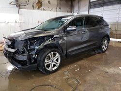 Salvage cars for sale at Casper, WY auction: 2016 Ford Edge Titanium
