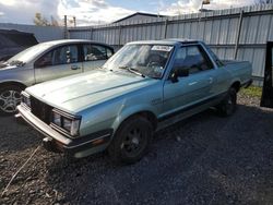 Salvage trucks for sale at Albany, NY auction: 1986 Subaru Brat GL