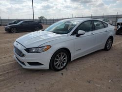 Vehiculos salvage en venta de Copart Andrews, TX: 2017 Ford Fusion SE Hybrid