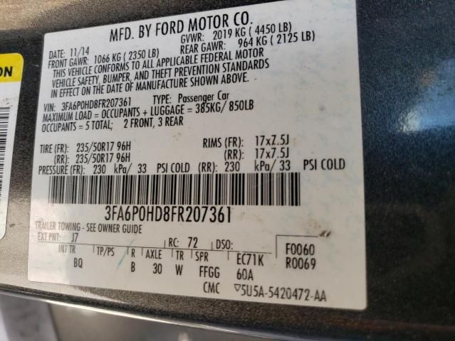 2015 Ford Fusion SE