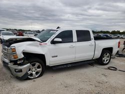 Chevrolet salvage cars for sale: 2015 Chevrolet Silverado C1500 LT