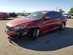 Salvage cars for sale from Copart Rancho Cucamonga, CA: 2015 KIA Optima LX