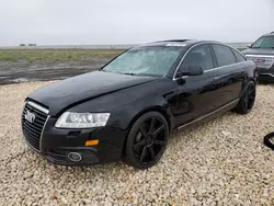 Salvage cars for sale from Copart Temple, TX: 2010 Audi A6 Prestige