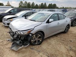 Salvage cars for sale from Copart Cahokia Heights, IL: 2021 Nissan Sentra SV