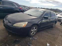 Salvage cars for sale from Copart San Martin, CA: 2003 Honda Accord EX