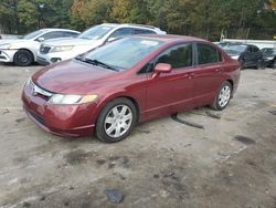 Salvage cars for sale at Austell, GA auction: 2008 Honda Civic LX