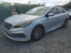 Salvage cars for sale from Copart Riverview, FL: 2015 Hyundai Sonata Sport