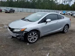 Salvage cars for sale at Harleyville, SC auction: 2012 Honda Civic SI