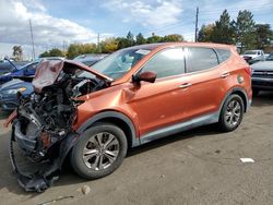 Salvage cars for sale from Copart Denver, CO: 2015 Hyundai Santa FE Sport