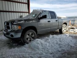 Salvage cars for sale at Helena, MT auction: 2005 Dodge RAM 1500 ST