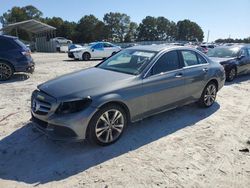 Mercedes-Benz c 300 4matic salvage cars for sale: 2018 Mercedes-Benz C 300 4matic