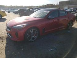 KIA Stinger salvage cars for sale: 2018 KIA Stinger GT2