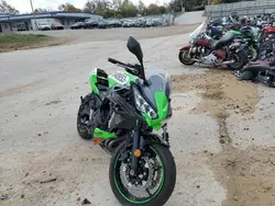 Salvage motorcycles for sale at Bridgeton, MO auction: 2020 Kawasaki EX650 N