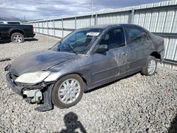 Salvage cars for sale at Reno, NV auction: 2005 Honda Civic LX