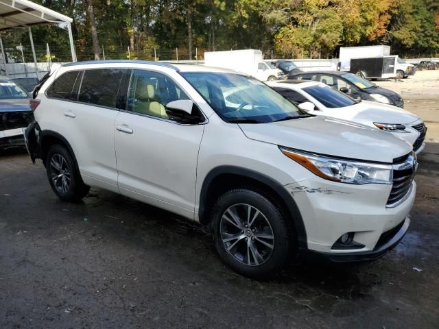 2016 Toyota Highlander XLE