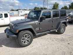 Vehiculos salvage en venta de Copart Oklahoma City, OK: 2017 Jeep Wrangler Unlimited Sport