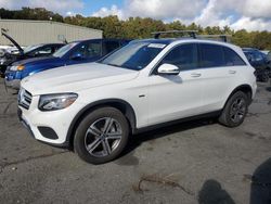 Salvage cars for sale at Exeter, RI auction: 2018 Mercedes-Benz GLC 350E