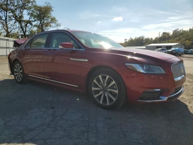 2017 Lincoln Continental Premiere