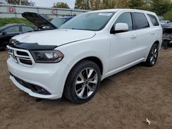 Vehiculos salvage en venta de Copart Davison, MI: 2014 Dodge Durango R/T