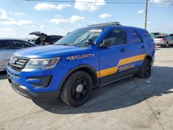 Ford Explorer salvage cars for sale: 2019 Ford Explorer Police Interceptor