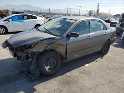 Salvage cars for sale at Mentone, CA auction: 2008 Toyota Corolla CE