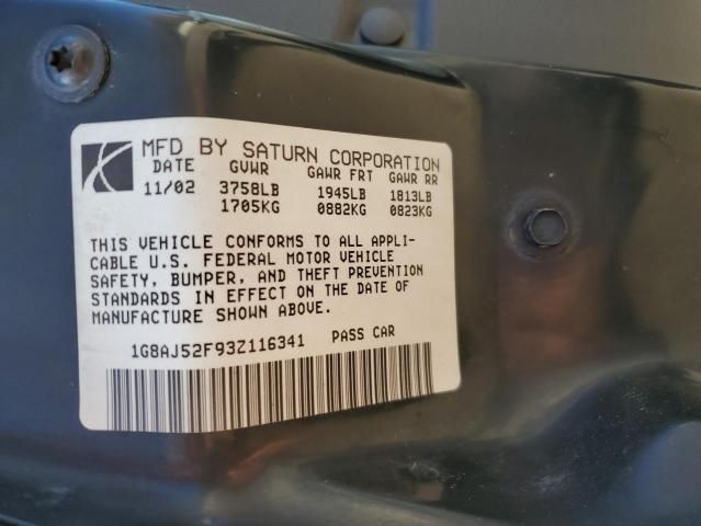 2003 Saturn Ion Level 2