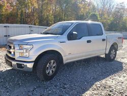 Salvage cars for sale at West Warren, MA auction: 2017 Ford F150 Supercrew