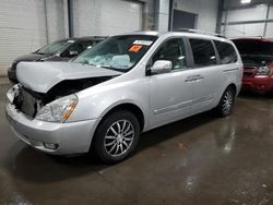 Salvage cars for sale from Copart Ham Lake, MN: 2012 KIA Sedona EX
