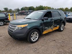 Salvage cars for sale from Copart Chalfont, PA: 2014 Ford Explorer