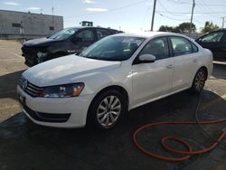 Flood-damaged cars for sale at auction: 2013 Volkswagen Passat S