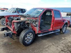 Salvage cars for sale at Woodhaven, MI auction: 2010 Ford F150 Supercrew